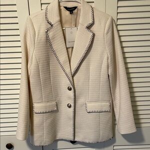 NWT Calligraphie Cream Blazer